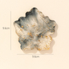 Flower Shape Resin Agate Stone Nail Pallet