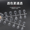 10Pcs Water Drop Nail Tips Color Chart Palette Practice