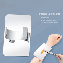 2025 NEW Bracelet Stainless Steel Color Palette For Nail Polish Liquid Foundation Color Mixing