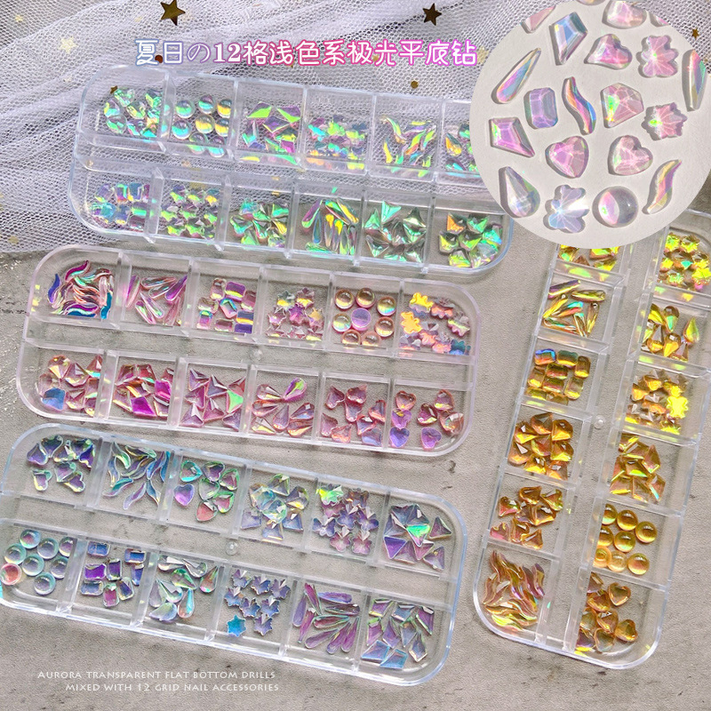 AB Color Nail Rhinestone 