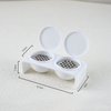 Nail Brush Wash Cup with Strainer Nail Dappen Dish