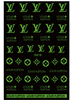 D019 LV LOUIS VUITTON 6 colors available Brand Logo 3D Nail Art Sticker
