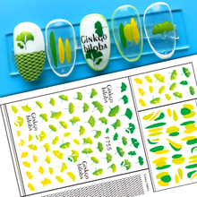 F755 Leaf Self-adhesive Nail Sticker 2021 New