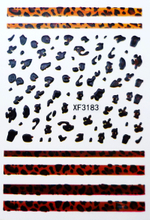 XF3183 3D Nail Art Sticker