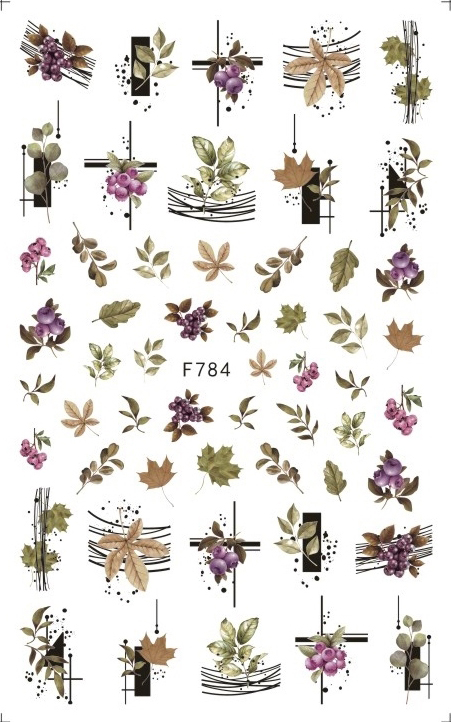 F784 Self-adhesive Nail Sticker 2021 New