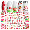 F645 Summer Fruit 3D Nail Art Sticker