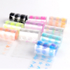 2021 New Fluorescent Flame Design Nail Transfer foil Sticker