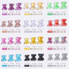 Three-dimensional Aurora Crystal Symphony Candy Bear Nail Decoration