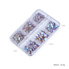 Half Round Nail Mermaid Beads Nail Art DIY Decoration Rhinestone