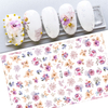 F729 Flower Self-adhesive Nail Sticker 2021 New
