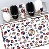 F733 Flower Self-adhesive Nail Sticker 2021 New