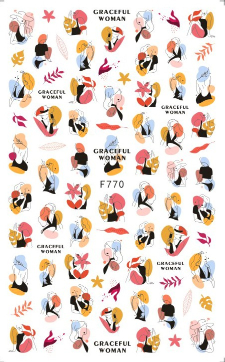 F770 Self-adhesive Nail Sticker 2021 New