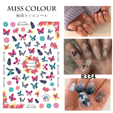 R334 Butterfly 3D Self Adhesive Nail Art Sticker