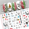 F797-F801 Christmas Nail Sticker 2021 New