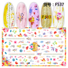 F537 3D Self Adhesive Nail Art Sticker