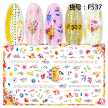 F537 3D Self Adhesive Nail Art Sticker
