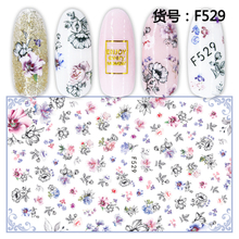 F529 3D Self Adhesive Nail Art Sticker