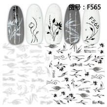 F565 3D Self Adhesive Nail Art Sticker