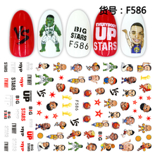 F586 3D Self Adhesive Nail Art Sticker