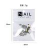 New Nail Silver Reflective Rhinestone