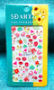 5D Embossed Summer Nail Sticker