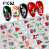 2024 New F1059-1063 Winter Christmas Snow Nail Sticker