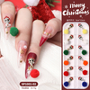Winter Fur Ball Nail Art Accessories