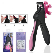 Acrylic False Nail Tip Cutter with Replaceable Blade