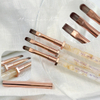 14pcs Gel Polish Painting Pen Nail Liner Brush Brass Handle With Brush Holder 