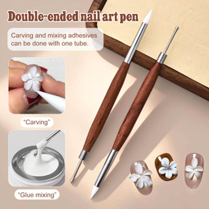 Double-ended Silicone Carving and Mixing Pen