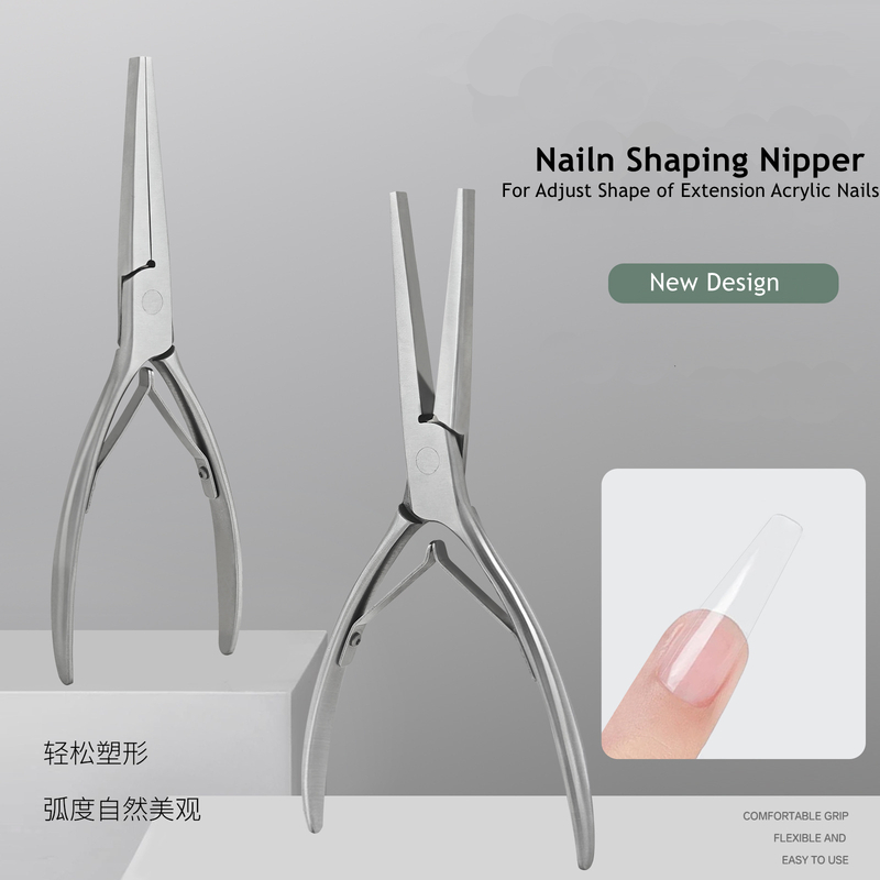 High Quality Professional Nippers for Nail Acrylic Nails Nail Extension Adjust acrylic Nail Shape 