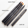 Black Metal Nail Painting Pen Nail 9mm/11mm Liner Brush