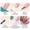 48pcs Ultra-thin No Trace Semi-matte Artificial Nail Tips 12 Size Full And Half Cover for Nail Art Tool