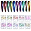 New Macaron Chameleon Aurora Colorful Neon Powder Fairy Nails Powder