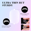 Extra Short Frosted Soft Gel Tips 300pcs/box High Quality