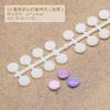 Solid Nail Polish Display Round Color Chart Manicure Tool for Nail Art Salon 