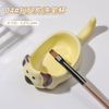 Cute Animal Nail Color Palette Nail Brush Washing Tray