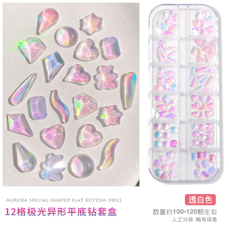 AB Color Nail Rhinestone 