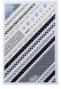D051 Brand Logo 3D Nail Art Sticker 