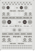 D014 Brand Logo 3D Nail art sticker