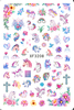 XF3208 3D Nail Art Sticker
