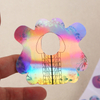 2020 New Holographic Laser Flower Nail Form