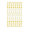 Chanel Brand Logo 3D Nail Art Sticker 5 colors Option