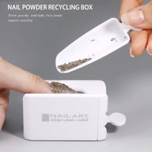 Nail Powder Nail Caviar Beads Recycling Box