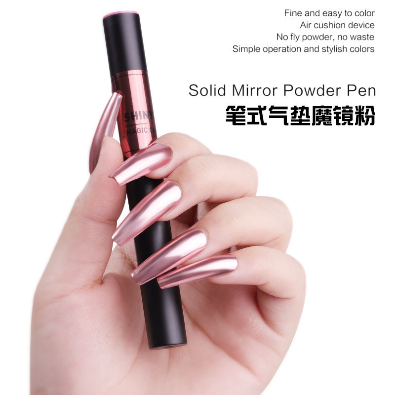 Nail Mirror Powder Nail Air Cushion Magic Pen