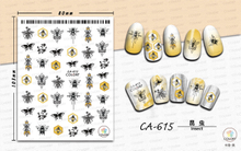 CA615 Insect Self-adhesive Nail Art Sticker