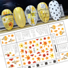 F692 Poster Flower Self-adhesive Nail Art Sticker