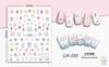 CA595 Winter Self-adhesive Nail Art Sticker