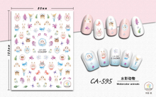 CA595 Winter Self-adhesive Nail Art Sticker