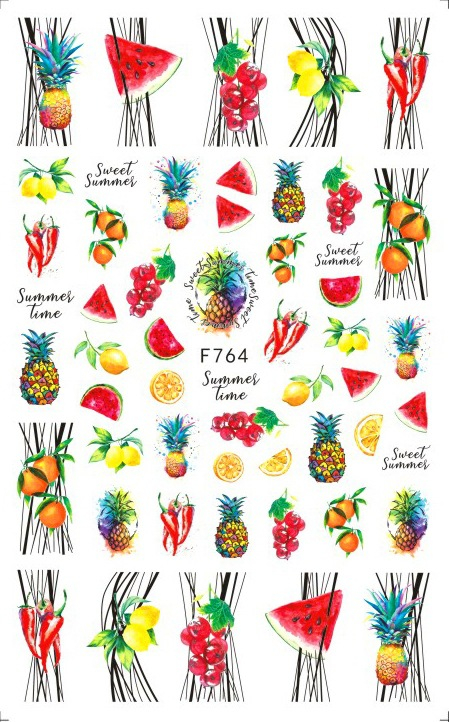 F764 Self-adhesive Nail Sticker 2021 New